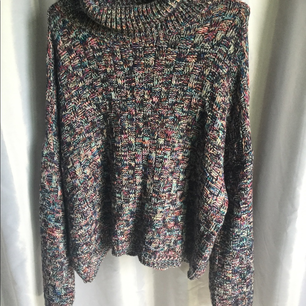 XL Elodie (subtle cowl neck) sweater.